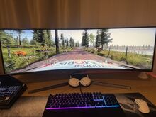 SAMSUNG 49" WQHD Ultra-Wide Curved QLED