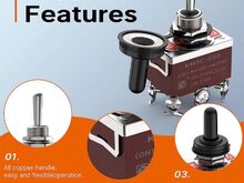 Hetkelüliti ja on/off 12v 30a