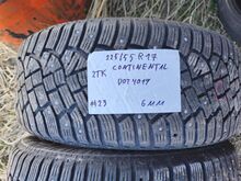 225/55R17 шипованные шины 2 шт.