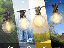 LED-valguskett õue / aeda / telki, 5-90m
