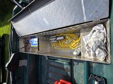 Soome mootorpaat 3.85m + Evinrude 20/25hp + haagis