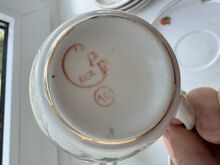 Riia portselanivabriku vintage  kohvikomplekt