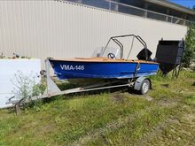 Paat Progress 2M Suzuki 85 hj + haagis + rohkelt v