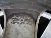 Bmw veljed koos suverehvidega 18”