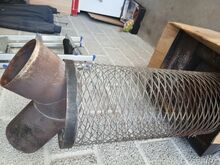 Sauna ahju toru põlv 130mm 90kraadi