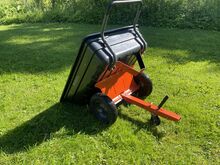Murutraktor/raider Husqvarna 4x4 haagis+sahk