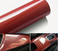 Carbon Fiber High Glossy Car 7D Vinyl 30*100 punan