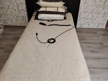 Mootoriga voodi, 90 cm lai