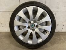 17" Skoda valuveljed 5x112 koos suverehvidega