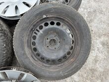 Стальные диски Opel (5x120) 17 дюймов с ламельной резиной