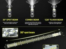 Led Bar 180W, 30 000 LM, 50cm