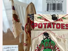 Ameerikapärane retrostiilis köögirätikute koplekt