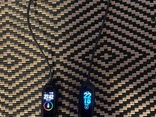 Умные часы Xiaomi Mi band 4, Чёрный, новые, 2 шт