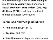 Mercedez-Benz Amg orig. 18" valuveljed