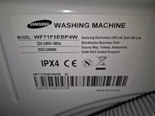 Стиральная машина Samsung WF71F5EBP4W 7 кг 1400 об/мин