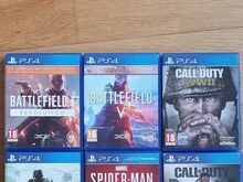 6 PS4 mängu (BF1, Battlefield V, COD WW2 jt)