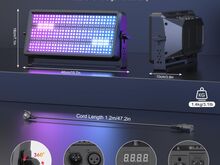 150 Вт 450-LED RGBW сценический прожектор DMX, пульт