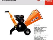 Oksapurustaja GRUBBER 6,5 hj