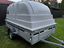 Прицеп Brentex со сварной рамой (опрокидывающийся)