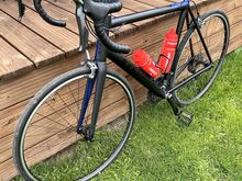 Stevens San Remo-Stealth black blue 58cm