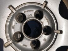Оригинальные алюминиевые диски VW с шинами