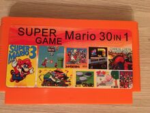Telekamängu konsooli kassett Mario