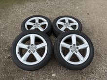 Audi 19 tolli originaal valuveljed rehvidega