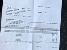 Ford Focus 1.6 74kw manu, reg. Makstud, üv.06/2027