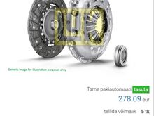 Tutikas sidur ja ketas 624 3158 10