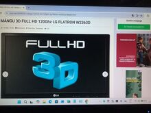 MÄNGU 3D FULL HD 120Ghz LG FLATRON W2363D