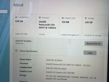 Tahvelarvuti MS Surface Go Win10