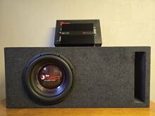 BF Team RED 12" 7000W ja võimendi, pult, UUS