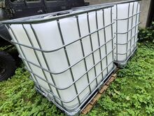 IBC mahuti 1000 L (toiduainetööstusest), puhas!