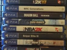 Playstation 4,  5   ja wii mängud