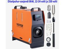 Diiselpuhur-soojendi​ VEVOR 8kW, 12-24 (230) volti