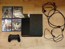 PlayStation 4 (PS4) 500GB (V8.52) + mängud