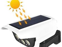 LED liikumisanduriga päikesepatareil lamp + pult
