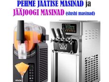 PEHME JÄÄTISE MASIN, 2+1 MAITSET (paisutus)