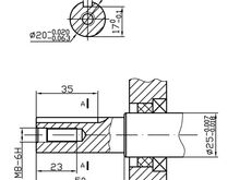 Bensiinimootor Weima W230F-S 20mm