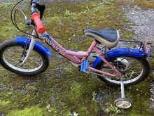 Велосипед с приставными колёсами