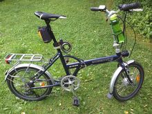 Jalgratas 20", kokkupandav, 7-käiguline