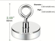 Поисковый магнит F60 (100-120кг) + верёвка 20м