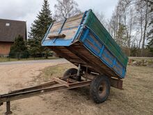Traktori kallutav käru kandevõimega 2t