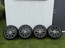 BMW 5x120 R19 veljed + lamellrehvid
