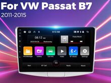 VW Passat B6 B7 Android13, 10", Carplay, AndAuto