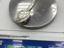Серебряная ложка 875 пробы