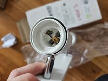 Laelamp E27 pöörlev valge
