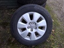 Audi veljed koos uute MS rehvidega Continental