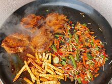 Wok Paella Grill pann