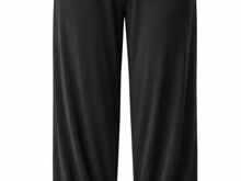 Premium Bamboo Avarad Püksid Soft Flow Black L-3XL